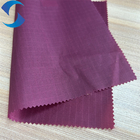 100% Nylon Fabric With PU Coating 70D*210T 0.5cm Ripstop Semi Dull For Camping Bag